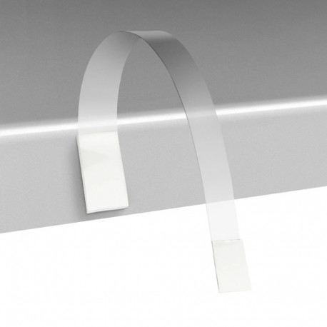 Wobbler - riiulirääkija trapetsikujuline 150mm, 100tk