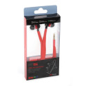 FREESTYLE SHOELACE EARPHONES + MIC FH2112 RED [42780]