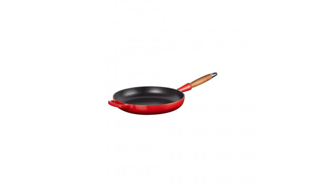 Le Creuset Cast iron pan with wooden handle Ø28cm