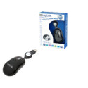 LOGILINK - Mini mouse USB with retractable cable