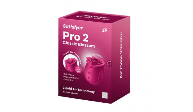 SATISFYER PRO2 AIR PULSE VIBRADOR ROSA CLASICA 1UN