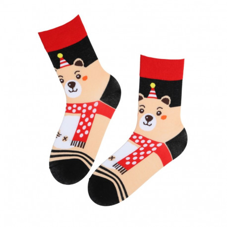 SOKISAHTEL XUE karuga puuvillased jõulusokid 444, 446