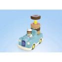 Figures set Junior 71702 Crazy Donut Truck with Stacking and Sorting Features