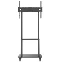Mobile stand 32-70 inch 70kg with AV Pivot shelf