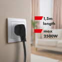 Power strip 4 sockets 1,5m 1,5m MCE508 B