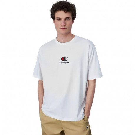 Champion meeste t-särk Crewneck 220270 WW001 2XL, valge
