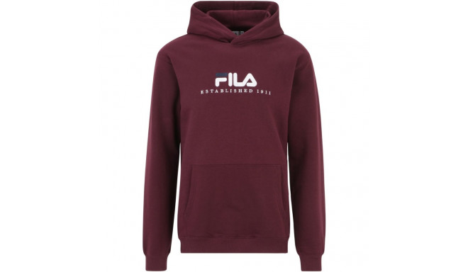 Bluza męska Fila Brunssum burgundowa FAU0145 40107 M