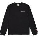 Koszulka męska Champion Crewneck Long Sleeve czarna 220265 KK001 2XL