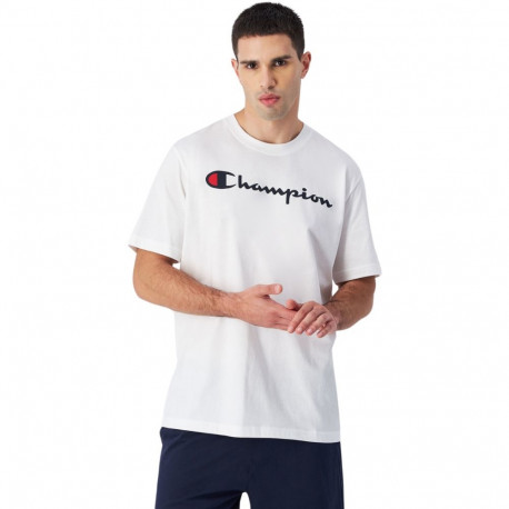 Champion meeste t-särk 220256 WW001 XL, valge