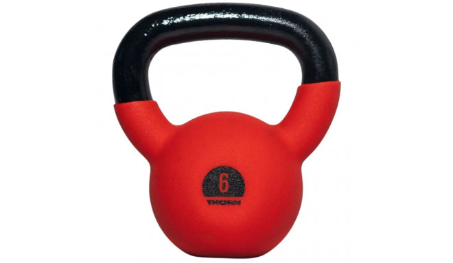 Kettlebell odważnik żeliwny gumowany Thorn Fit Cast-iron with coating 6 kg