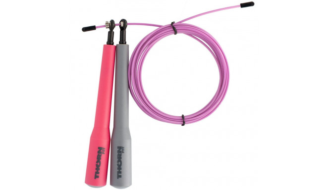 Skakanka Thorn Fit Speed Rope Lady szaro-różowa