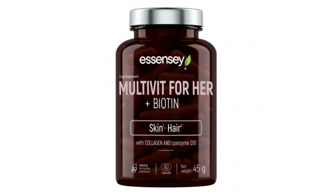 Multivitamiin naistele TREC ESSENSEY MULTIVIT FOR HER + BIOTIN 90 kapslit