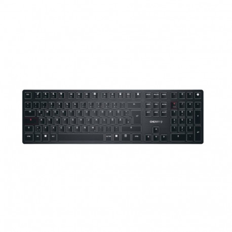 CHERRY KW X ULP klaviatuur universaalne USB + RF juhtmevaba + Bluetooth QWERTZ saksa must