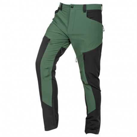 OUTDOOR work pants, 4 way stretch, green-grey, size large