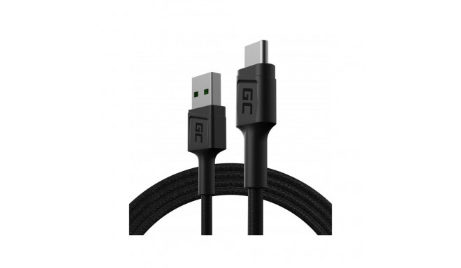 Green Cell KABGC22 USB kaabel USB 2.0 1.2 m USB A USB C must