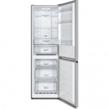 Gorenje NRK6192AS4 hall eraldiseisev külmik-sügavkülmik 304 l E