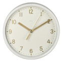 Hama 00186302 Golden Desk Clock Quiet White