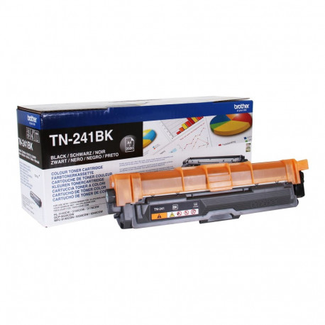 BROTHER toonerkassetid TN241BK kahepakk 2500pages/cartridge, must