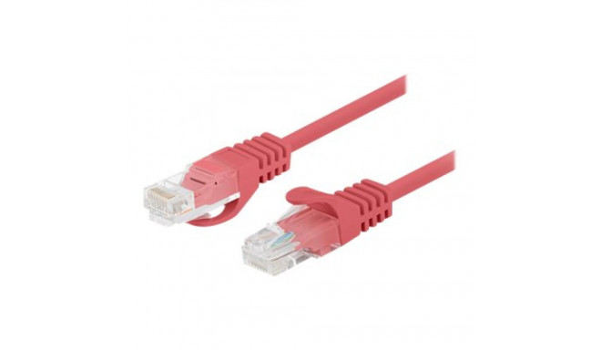 LANBERG Patchcord Cat.6 UTP 1m red 10-pack