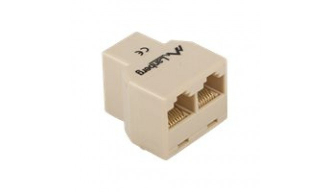 LANBERG AD-RJ45-2RJ45-OU Lanberg RJ45 liitmik RJ45->2XRJ45