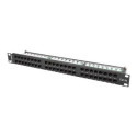 LANBERG PPU5-1048-B Lanberg Patch Panel 48 port 1U, cat. 5e, black