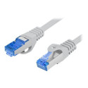 LANBERG patchcord cat.6A FTP LSZH CCA 2m grey