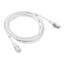 LANBERG PCF6-10CC-0300-W Lanberg Patchcord RJ45 cat.6 FTP 3m White