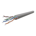 GEMBIRD PP12-0.25M/R Gembird patchcord RJ45, cat.5e, UTP, 0.25m, red