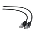 GEMBIRD PP12-3M/BK Gembird patchcord RJ45, cat.5e, UTP, 3m, black