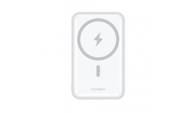 Choetech akupank 10000mAh B663 20W MagSafe USB/USB-C, valge