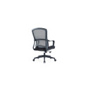 Up Up Darwin ergonomic office chair Black, Black fabric + Grey mesh