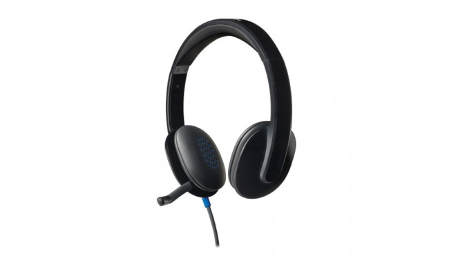 Logitech H540 Wired Headset, USB-A, Black