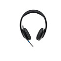 Logitech H540 Wired Headset, USB-A, Black