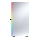 COUGAR | Purity RGB White | PC Case | Mini Tower / TG Front Panel with ARGB strip / 1 x ARGB Fan / 3