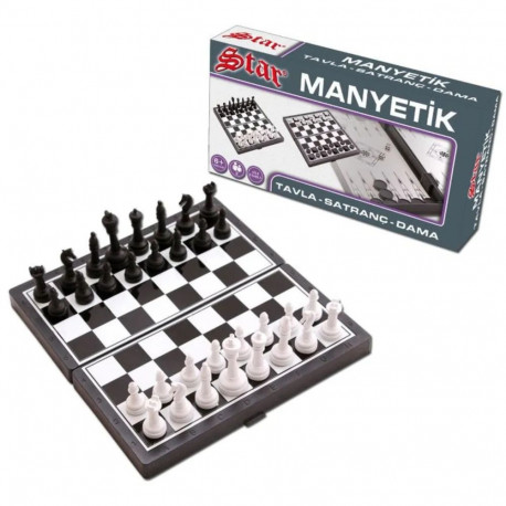 Star Magnetic Chess, Checkers and Backgammon