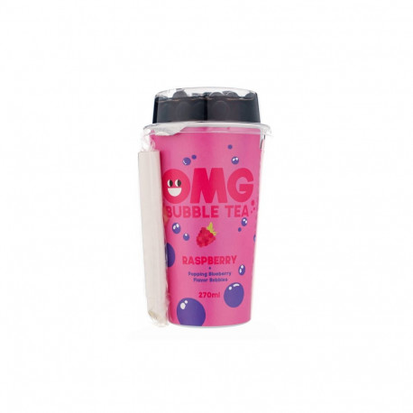 Teejook OMG, Hibiscus vaarikamaitseline mustikapallidega, 0,27L (10 tk)
