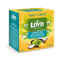 Roheline tee LOYD Matcha-, ananassi- ja kookosemaitseline 20 x 1.5g