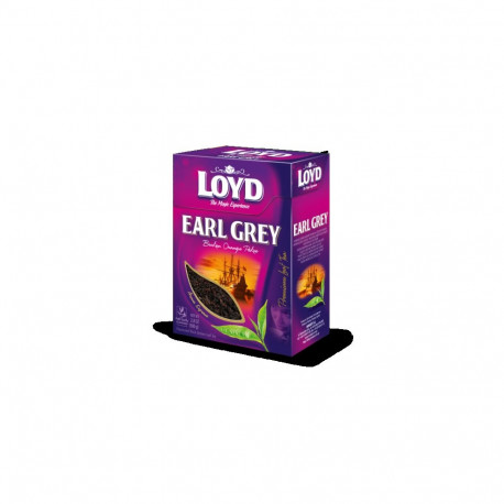 Maitsestatud must tee LOYD Earl Gray, 100g