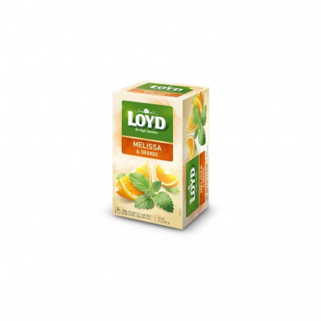 Tee LOYD melissi- ja apelsinimaitseline 20 x 2g