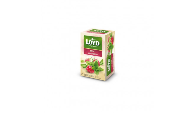 Tee LOYD mündi- ja vaarikamaitseline 20 x 2g
