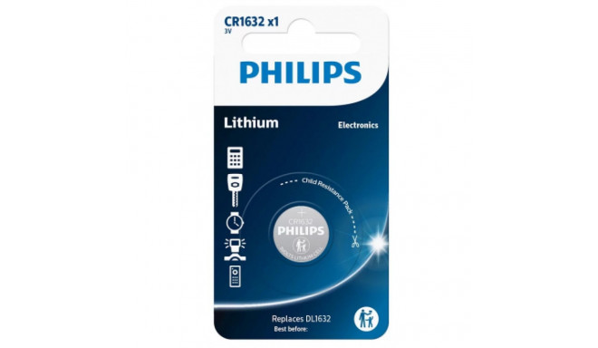 Philips CR1632/00B Lithium 1 pcs