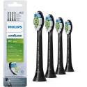 "Philips Zahnbürste Zubehör Sonicare Optimal White - schwarz - 4er"