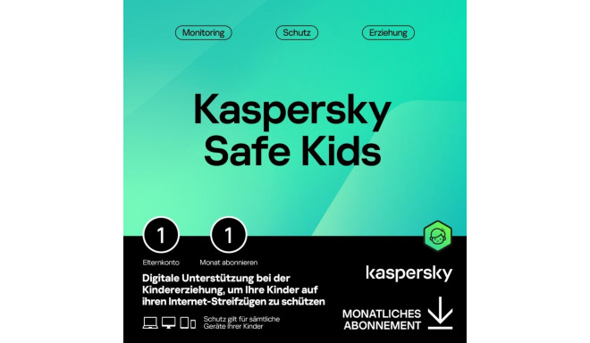 "Kaspersky Safe Kids – 1 User, 1 Month - Subscription (ABO) – ESD-DownloadESD"