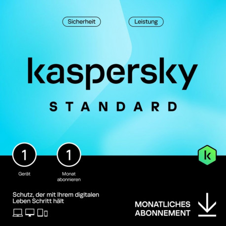 "Kaspersky Standard - 1 Device, 1 Month - Subscription (ABO) - ESD-DownloadESD"
