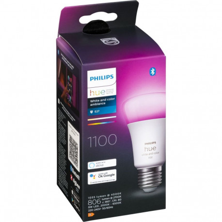 Philips Hue E27 RGBW 9W lambipirn