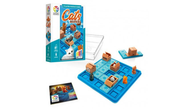 SmartGames Cats &amp; Boxes Box puzzle