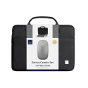 WiWU - Waterproof Laptop Genius Combo 3in1 set (laptop bag 15,6"+mouse+mouse pad) - black
