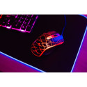 ART set wire keyboard USB A QWERTY with light + wire mouse USB A with light AK-50 black
