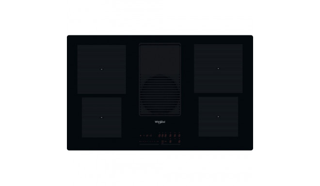 Whirlpool Black | Electronic | A | 4 | WVH 92 K/1 | Induction hob with built-in hood