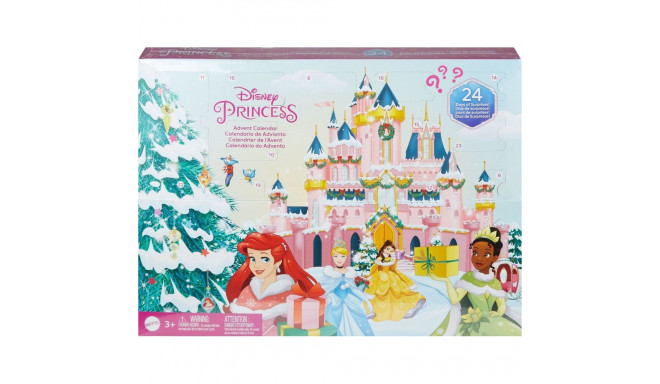 Mattel Printsesside Advendikalender Väikesed Nukud HLX06